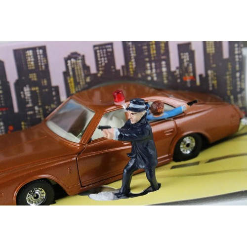 504 - Boxed Corgi 290 Kojak Buick diecast ,model, complete with figure and Police badge (unused) ex