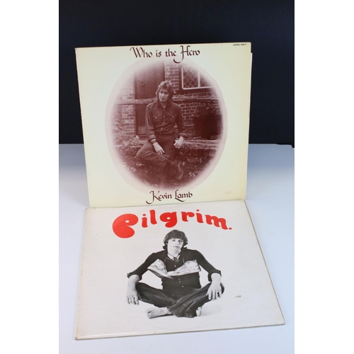 456 - Vinyl - Acid Folk 2 Rare UK private pressing albums to include Peter Back Pilgrim (1974, private pre... 