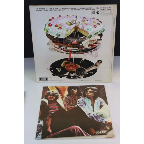 463 - Vinyl - The Rolling Stones Let It Bleed UK Boxed Decca Stereo issue with original poster and origina... 