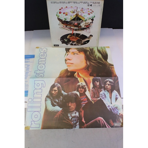 463 - Vinyl - The Rolling Stones Let It Bleed UK Boxed Decca Stereo issue with original poster and origina... 