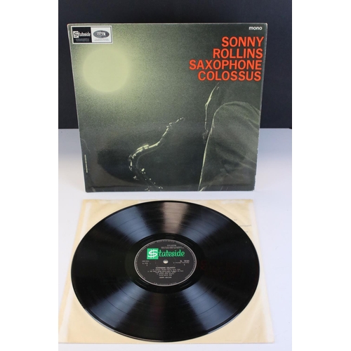 474 - Vinyl - Jazz / Hard Bop 2 Sonny Rollins UK pressing albums to include Saxophone Colossus (1968 State... 