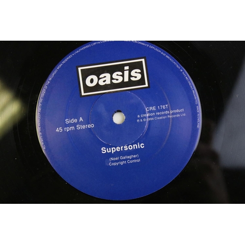 800 - Vinyl - Oasis Supersonic on Creation CRE 176T.  Sleeve and Vinyl Vg+