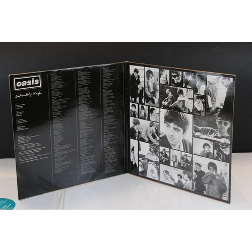 802 - Vinyl - Oasis Definitely Maybe on Creation CRE LP 169.  Gatefold sleeve showing signs of shelfwear a... 