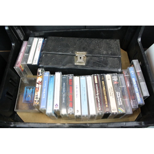 311 - Cassette Tapes - Around 100 various tapes to include History of Rock cased set, Velvet Underground, ... 