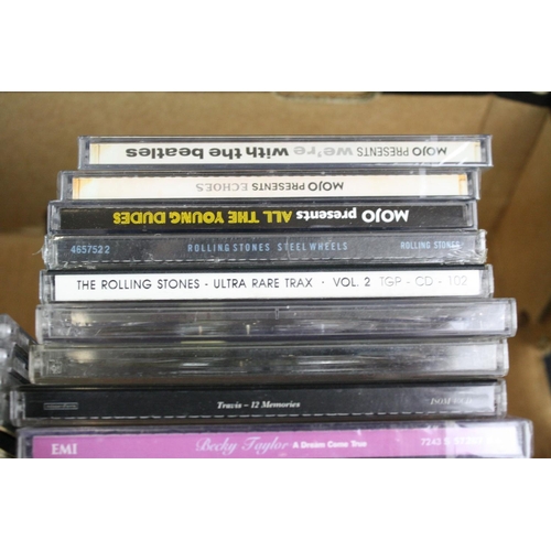 312 - CDs - Around 115 CDs to include Staus Quo, Tracy Chapman, ACDC, Eagles, David Bowie, Counting Crows ... 