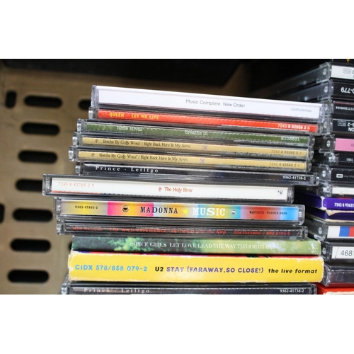 313 - CDs - Around 90 CDs to include many The Rolling Stones featuring ltd edn box sets, The Beatles, Tom ... 