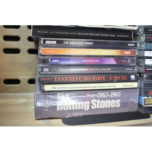 313 - CDs - Around 90 CDs to include many The Rolling Stones featuring ltd edn box sets, The Beatles, Tom ... 