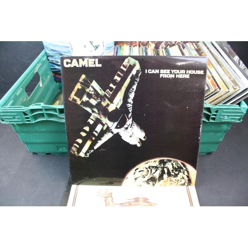 316 - Vinyl - Approx 70 rock & pop LP's to include Camel, Steve Harley, Heart, Alan Parsons and more.  Vg ... 