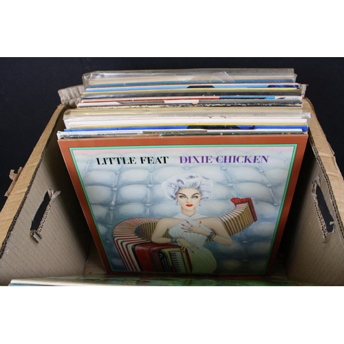 678 - Vinyl - collection of approx. 50 LPs, Rock, Pop & Indie, various artists, to include Bob Marley, Jam... 