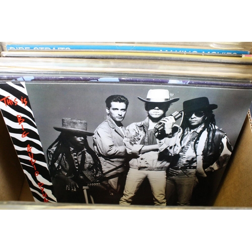 679 - Vinyl - Rock Pop and Indie collection of approx 50 LP's plus some 12 inch singles featuring Elvis Co... 