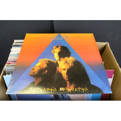 716 - Vinyl - Pop collection of over 60 LP's plus a few 12 inch singles.  Artists include Wings, Duran Dur... 