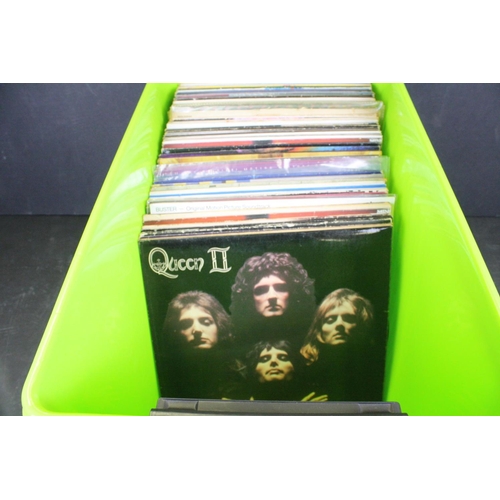 720 - Vinyl - Approx 70 rock & pop LP's featuring ELO, Queen, Bob Dylan, Neil Young, U2 and many others.  ... 