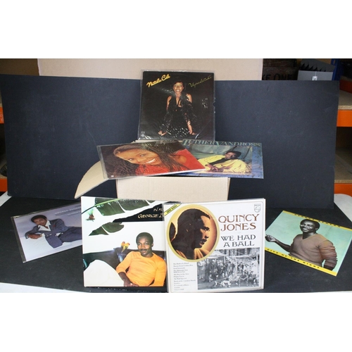 721 - Vinyl - Soul, Motown, Jazz collection of approx 40 LP's to include Quincy Jones, George Benson, Rand... 