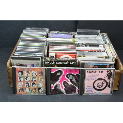 310 - CDs - Around 100 CDs to include Queen, Eric Clapton, The Doors, Elvis Costello etc featuring Intervi... 