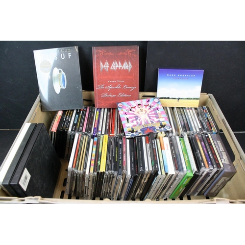 313 - CDs - Around 90 CDs to include many The Rolling Stones featuring ltd edn box sets, The Beatles, Tom ... 