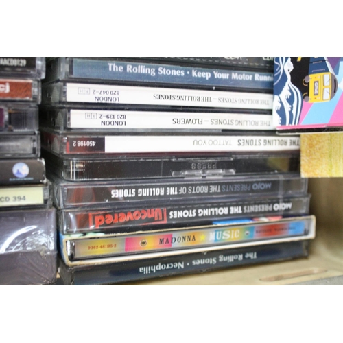 313 - CDs - Around 90 CDs to include many The Rolling Stones featuring ltd edn box sets, The Beatles, Tom ... 