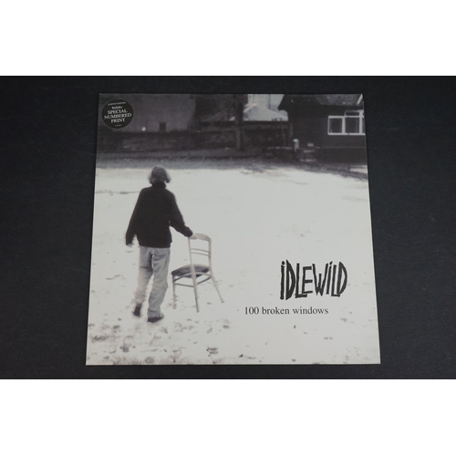 201 - Vinyl - Three Indie / Rock LPs to include Idlewild 100 Broken Windows with ltd edn numbered print (0... 