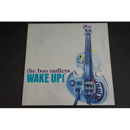 203 - Vinyl - Three Boo Radleys LPs to include C'Mon Kids, Wake Up! and Giant Steps, first pressing, ex