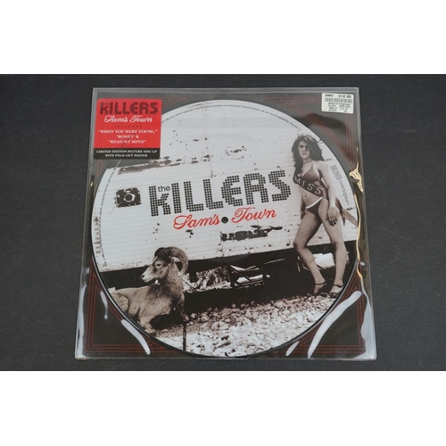 210 - Vinyl - Three LPs to include Killers Sam's Town picture disc, 10