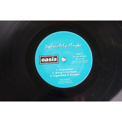 1 - Vinyl - Oasis Definitely Maybe 2 LP on Creation CRE LP 169, sleeves vg+ with minor wear, vinyl ex