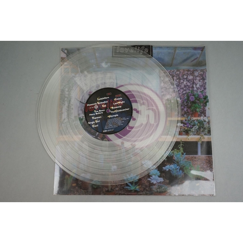 116 - Vinyl - Two Lush LPs to include Lovelife CAD6004, sticker sleeve opened, with insert, clear vinyl an... 