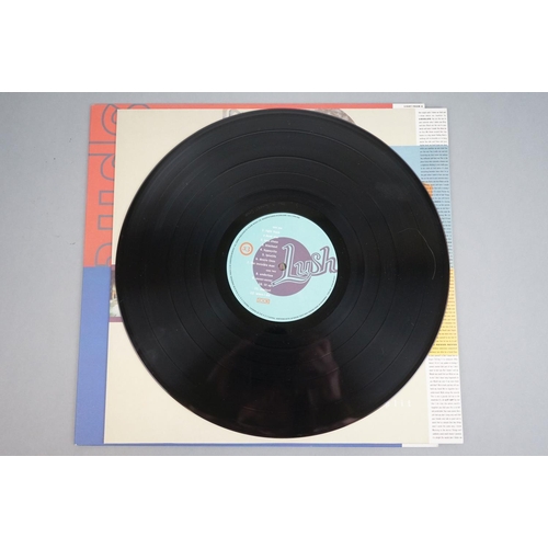 116 - Vinyl - Two Lush LPs to include Lovelife CAD6004, sticker sleeve opened, with insert, clear vinyl an... 