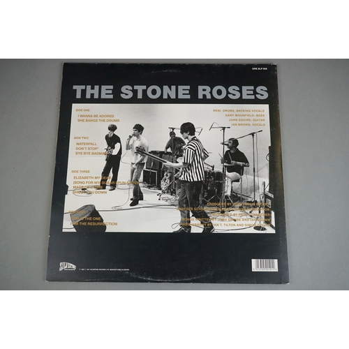 15 - Vinyl - Two The Stone Roses LPs to include self titled on Silverstone ORE ZLP502 2 LP numbered 16452... 