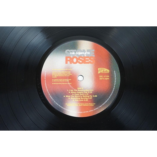 17 - Vinyl - Two The Stone Roses LPs to include The Complete... on Silvertone ORE 2 LP 535 with inner sle... 