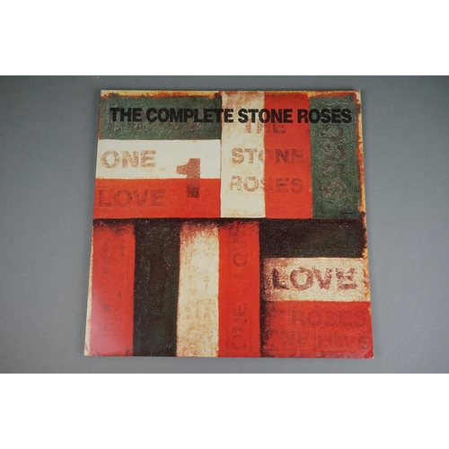 17 - Vinyl - Two The Stone Roses LPs to include The Complete... on Silvertone ORE 2 LP 535 with inner sle... 