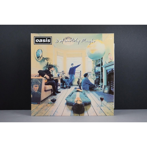 22 - Vinyl - Oasis Definitely Maybe 2 LP on Creation CRE LP 169, sleeves vg with wear particularly to top... 