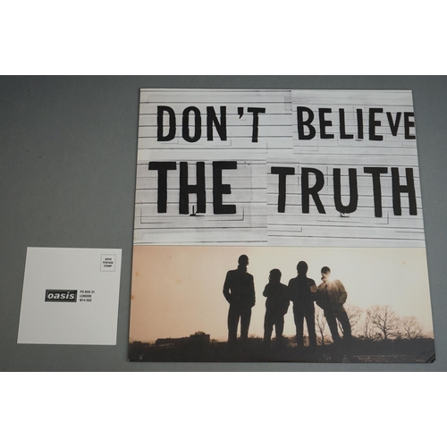 5 - Vinyl - Oasis Don't Believe The Truth LP on Big Brother RKIDLP30 with inner sleeves, sleeves and vin... 