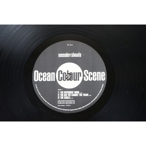 9 - Vinyl - Ocean Colour Scene Moseley Shoals 2 LP on MCA 60008 MCA, original sticker to front cover, wi... 