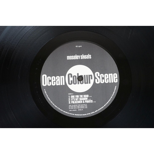 9 - Vinyl - Ocean Colour Scene Moseley Shoals 2 LP on MCA 60008 MCA, original sticker to front cover, wi... 