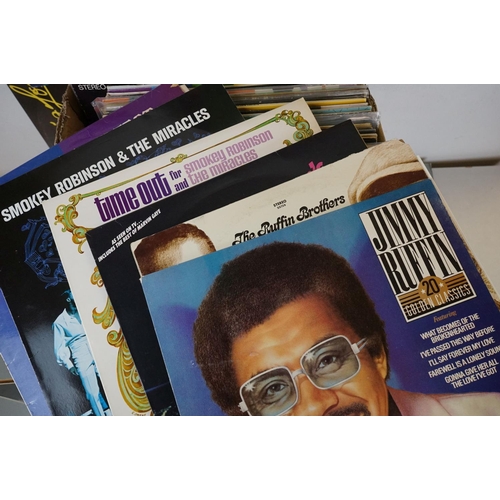 193 - Vinyl - Soul collection of approx 90 LP's to include Marvin Gaye, Jimmy Helms, Al Green, The Drifter... 