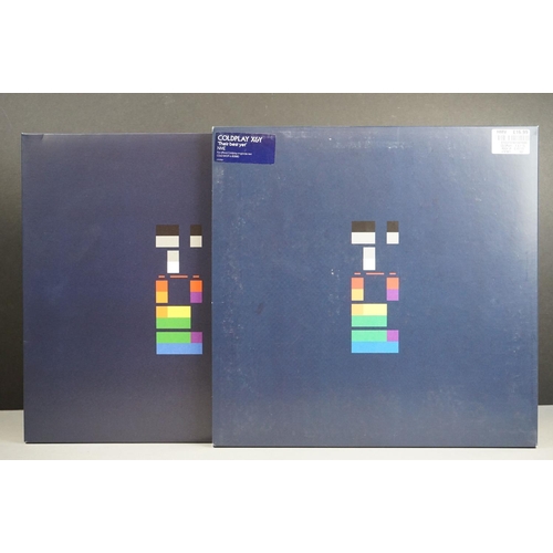 28 - Vinyl - Coldplay X & Y Boxed 2 LP on Parlophone 07243474786 1 1 with poster in ex unused condition, ... 