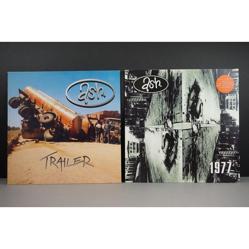 31 - Vinyl - Two Ash LPs on Infect to include 1977 INFECT 40LP with inner sleeve, original sticker to cov... 