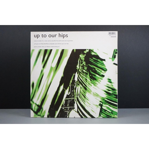 32 - Vinyl - The Charlatans Up To Our Hips LP on BBQLP147 with inner sleeve, sleeves & vinyl ex