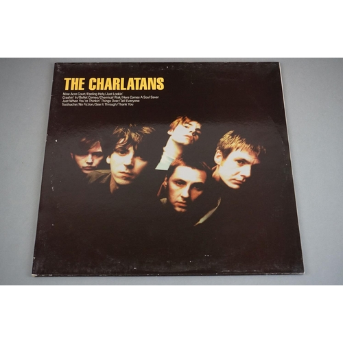 33 - Vinyl - Four Charlatans LPs to include Us and Us Only MCA60069 (corner knock to sleeves), Tellin' St... 