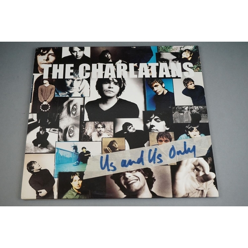 33 - Vinyl - Four Charlatans LPs to include Us and Us Only MCA60069 (corner knock to sleeves), Tellin' St... 