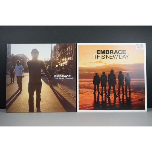 37 - Vinyl - Two Embrace LPs to include The Good Will out on Hut HUTDLP46 and This New Day on Independien... 