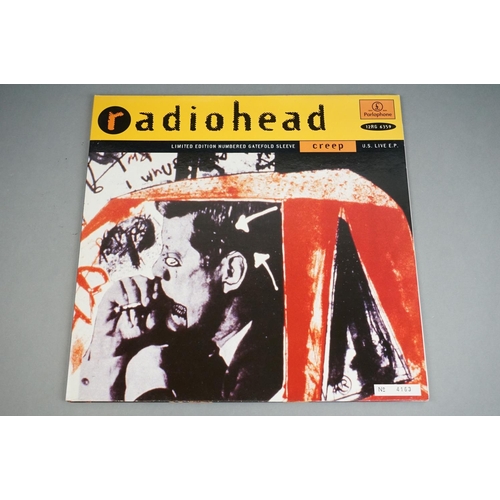 43 - Vinyl - Two Radiohead 12