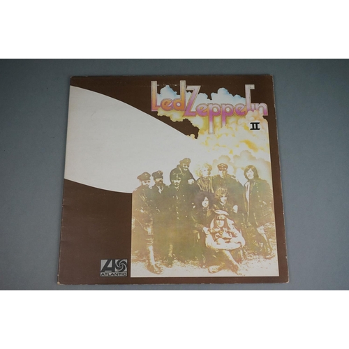 57 - Vinyl - 3 Led Zeppelin LP's to include One (588171) red and purple label, Warner Bros publishing cre... 