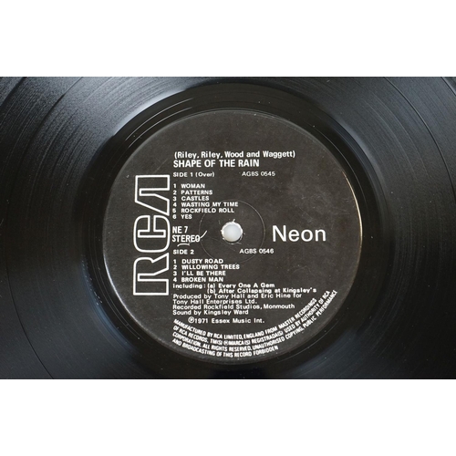 58 - Vinyl - Shape Of The Rain Riley Riley Wood and Waggett (RCA Neon NET) Stereo, gatefold sleeve.  Slee... 