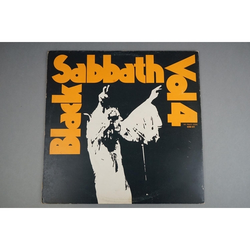 60 - Vinyl - 5 Black Sabbath LP's to include Self Titled (V 06) third pressing, small swirl label, no Ver... 