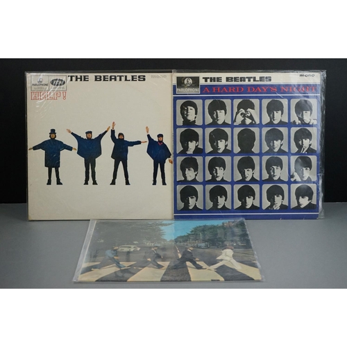 64 - Vinyl - The Beatles 3 LP's to include Hard Days Night (PMC 1230) The Parlophone Co Ltd, Sold In The ... 