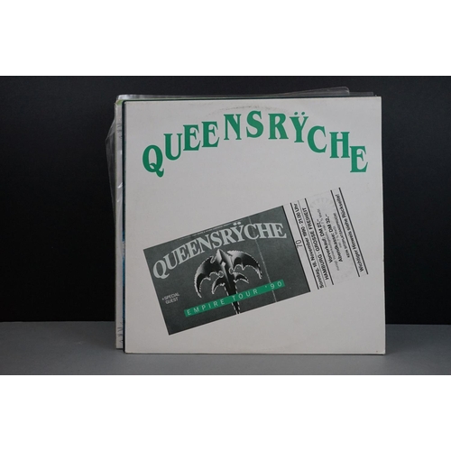 71 - Vinyl - Rock & Metal collection of 25 shaped and picture discs to include Queensryche, Europe, Bruce... 