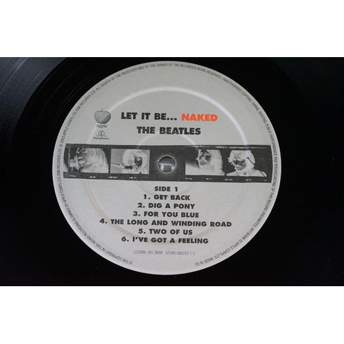 170 - Vinyl - The Beatles Let It Be...Naked (07243 595 438 02) early copy with spelling error 'recordingig... 