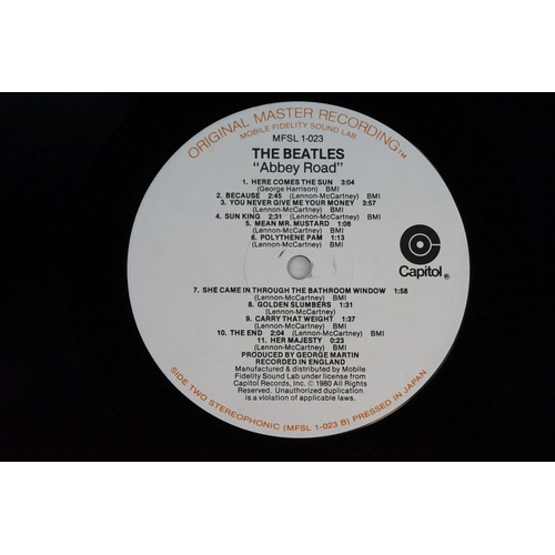 171 - Vinyl - The Beatles Abbey Road (Mobile Fidelity Sound Lab MFSL 1 023) original master recording 1980... 