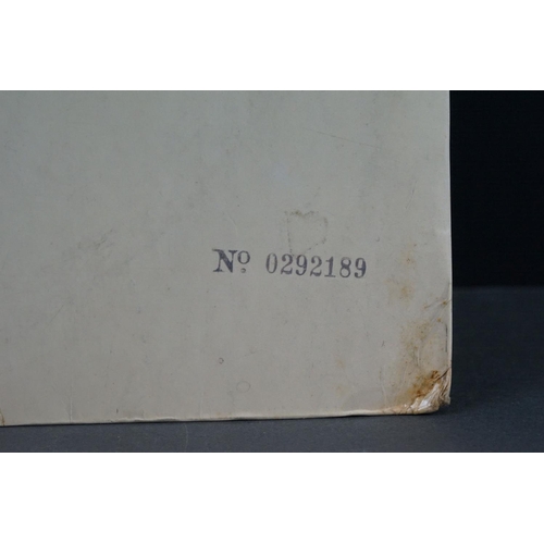 172 - Vinyl - The Beatles White Album (PMC 7067/8) mono, No.0292189, top loader, black inners, no poster o... 