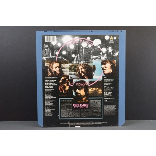 90 - Video Disc - Pink Floyd At Pompeii (RCA Columbia Pictures 33061) PAL/UK 1984 release of the 1972 per... 